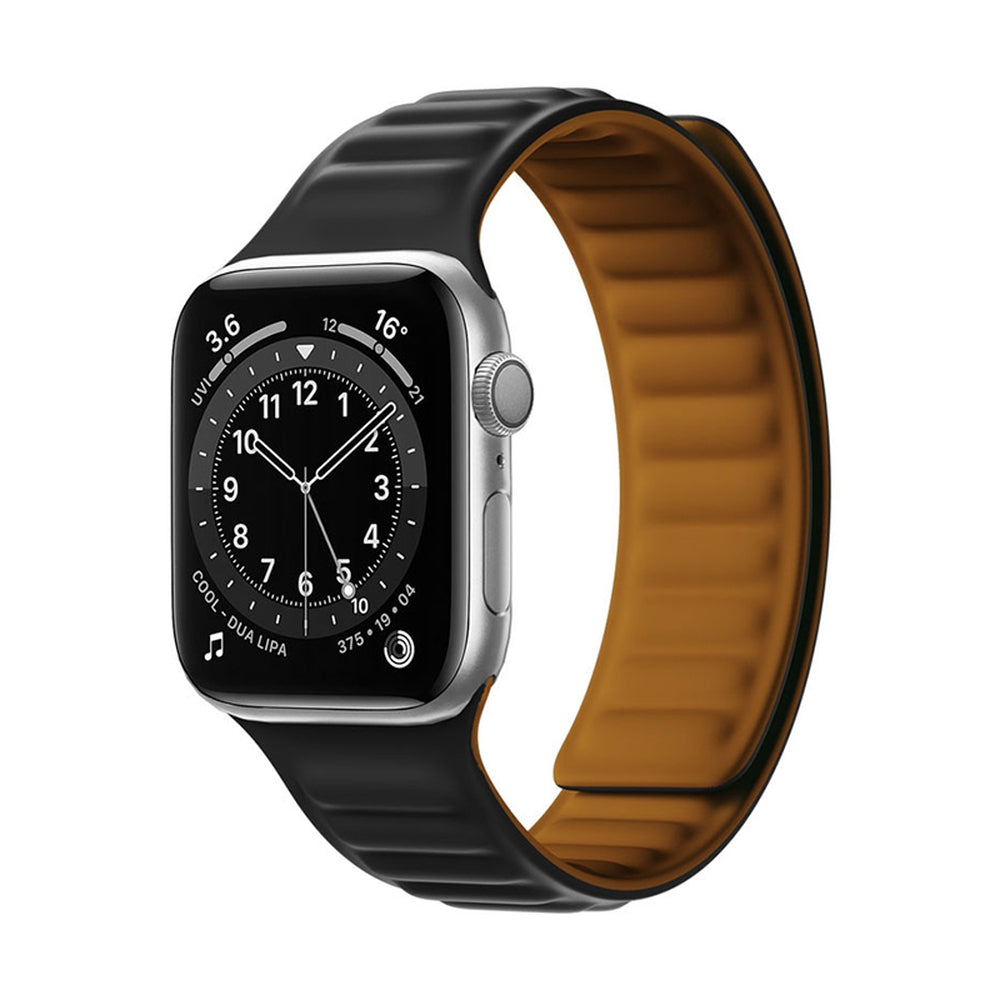 Pulseira Magnética para Watch 6 / 5 / 4 / 3 / 2 / SE (40mm / 38mm) pulseira magnética preta