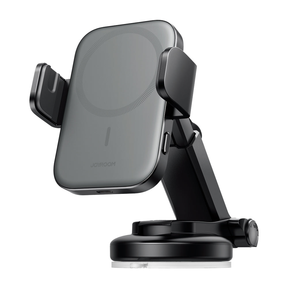 Joyroom suporte para telefone de carro com carregador indutivo Qi de 15W (compatível com MagSafe) para o painel (JR-ZS295)