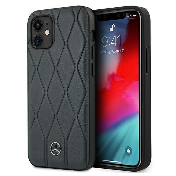 Estojo Mercedes Strap Line para iPhone 12 mini - azul