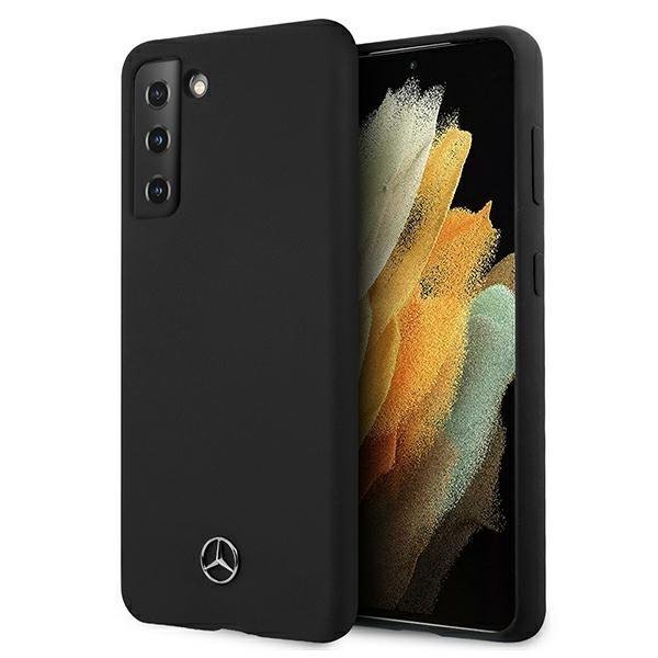 Capa de silicone Mercedes para Samsung Galaxy S21 Ultra - vermelho