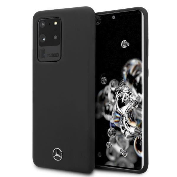 Capa de Silicone Ferrari para Samsung Galaxy S20 Ultra - preta