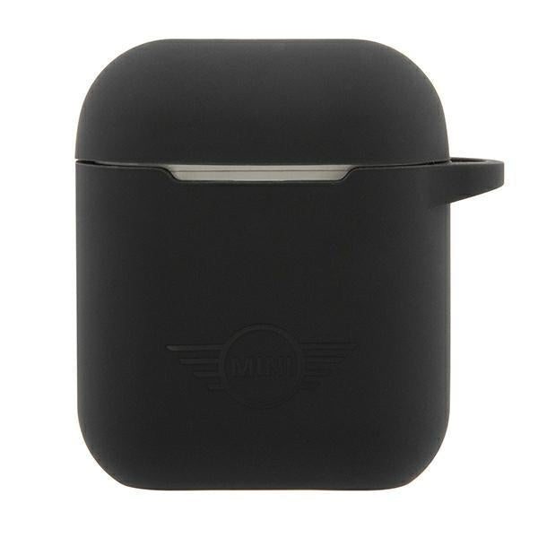 Etui Mini Morris Silicone Collection para AirPods 1/2 - preto