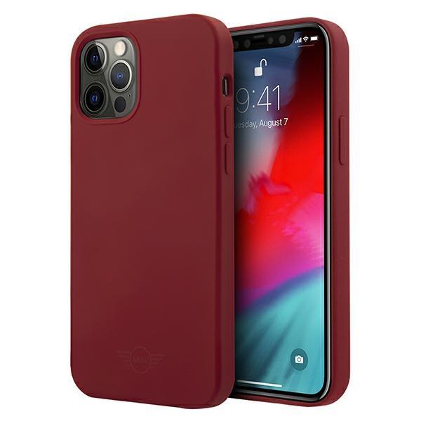 Capa Mini Morris de Silicone Tom sobre Tom para iPhone 12 Pro Max - vermelha