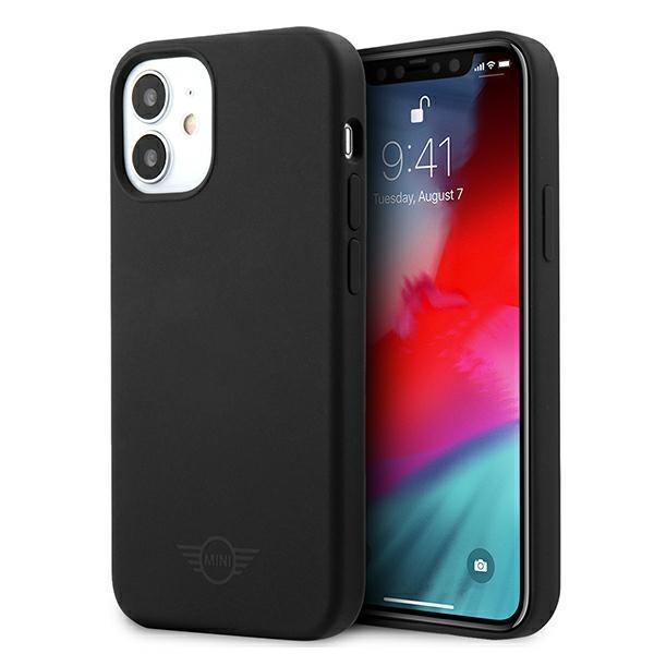 Capa Mini Morris de Silicone Tom sobre Tom para iPhone 12 mini - preta