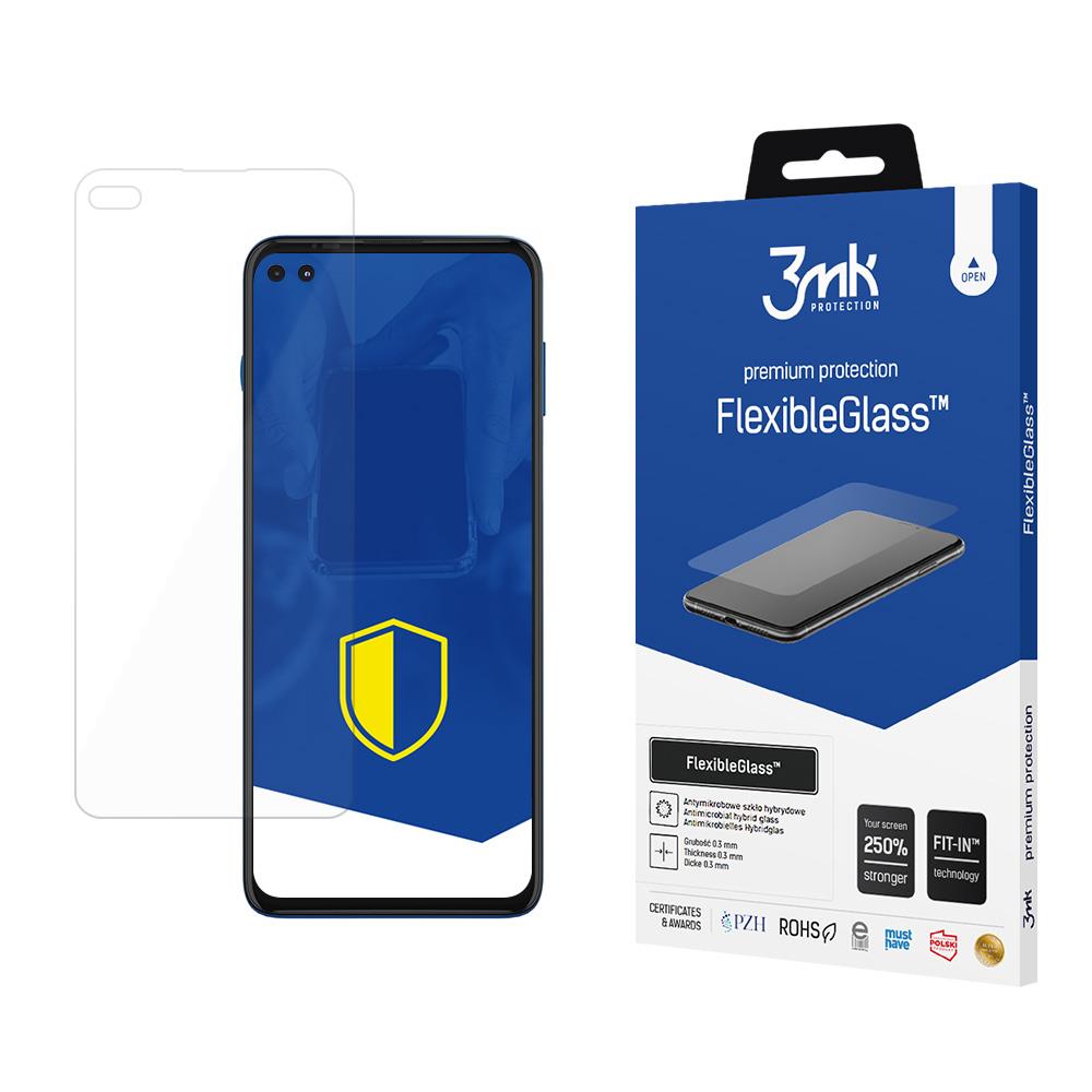 Vidro híbrido 3mk FlexibleGlass™ para Motorola Moto G100 5G