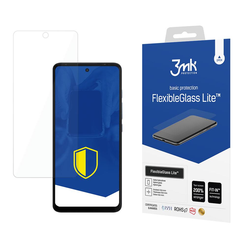 Vidro híbrido 3mk FlexibleGlass Lite™ para Motorola Moto G60 / G60s