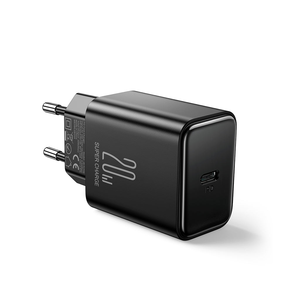 Carregador USB C 20W PD Joyroom JR-TCF06 - preto