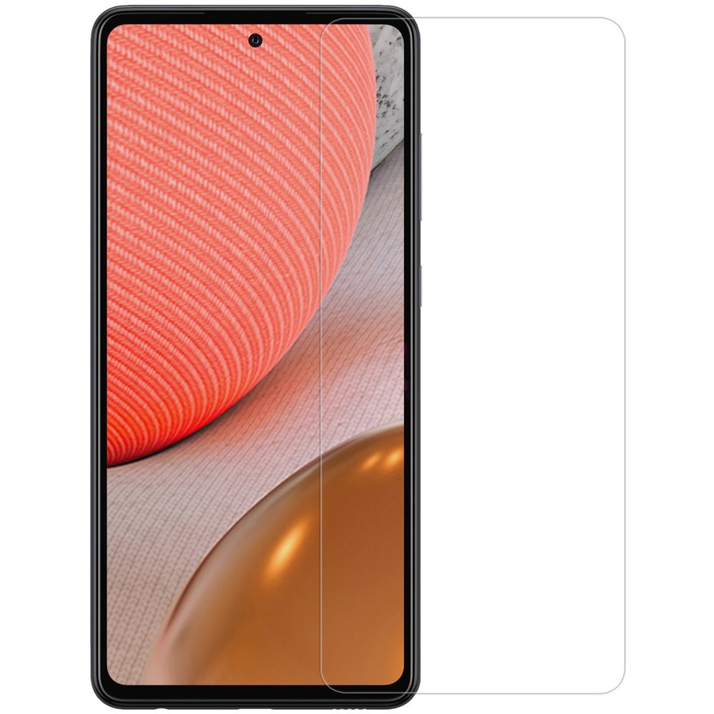 Nillkin Qin estojo de couro preto para Samsung Galaxy A72 4G