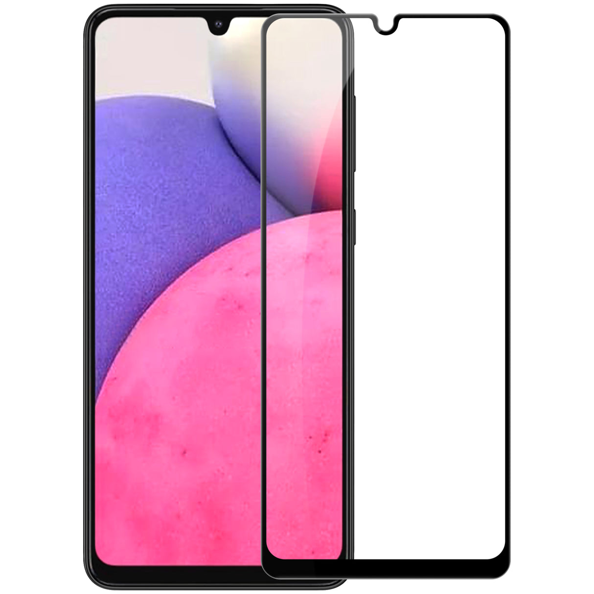 Vidro temperado ultrafino Nillkin CP+PRO para tela inteira com moldura de 0,2 mm 9H para Samsung Galaxy A33 5G preto