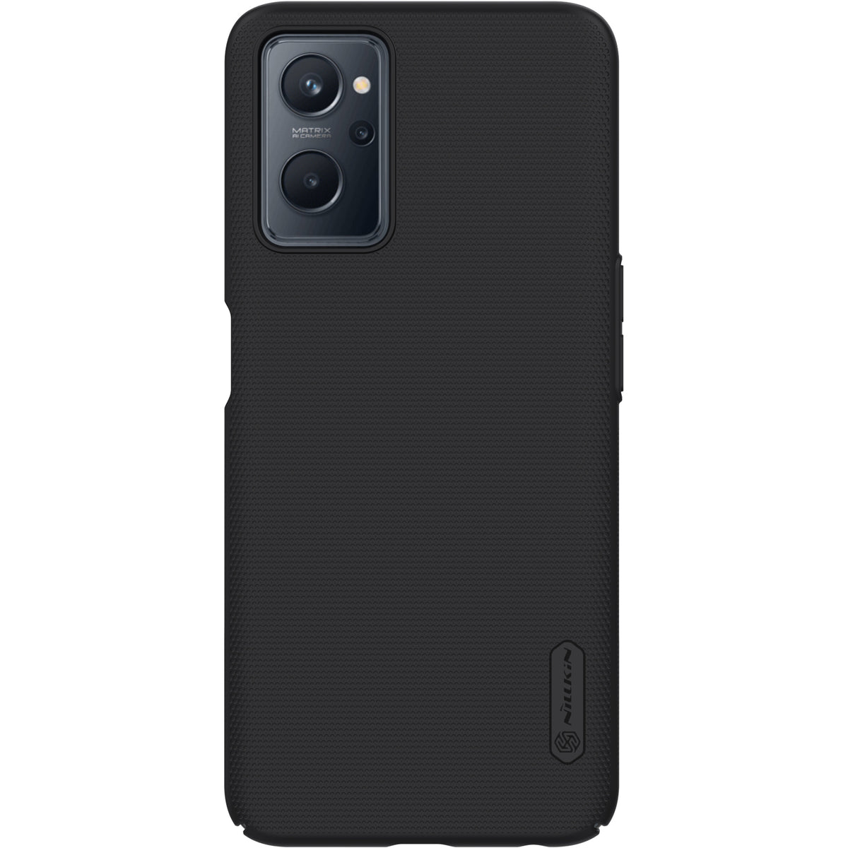 Capa reforçada Nillkin Super Frosted Shield para Realme 9i preta