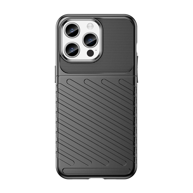 Capa blindada para iPhone 15 Pro Max Thunder Case - preta