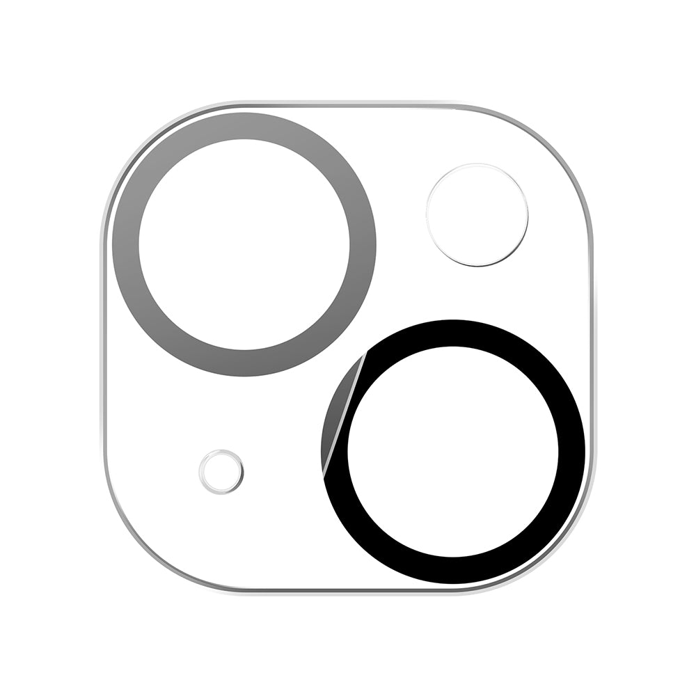 Protetor de Lente Espelhado Joyroom para câmera do iPhone 14 / iPhone 14 Plus cobrindo toda a lente da câmera (JR-LJ2)
