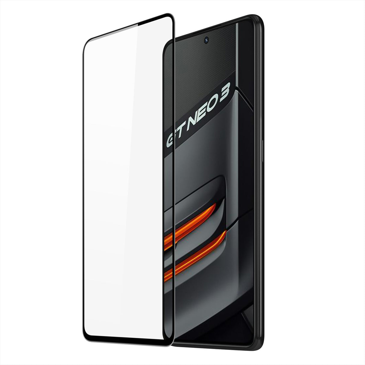 Vidro Temperado Dux Ducis 9D para Realme GT Neo 3 9H com moldura preta