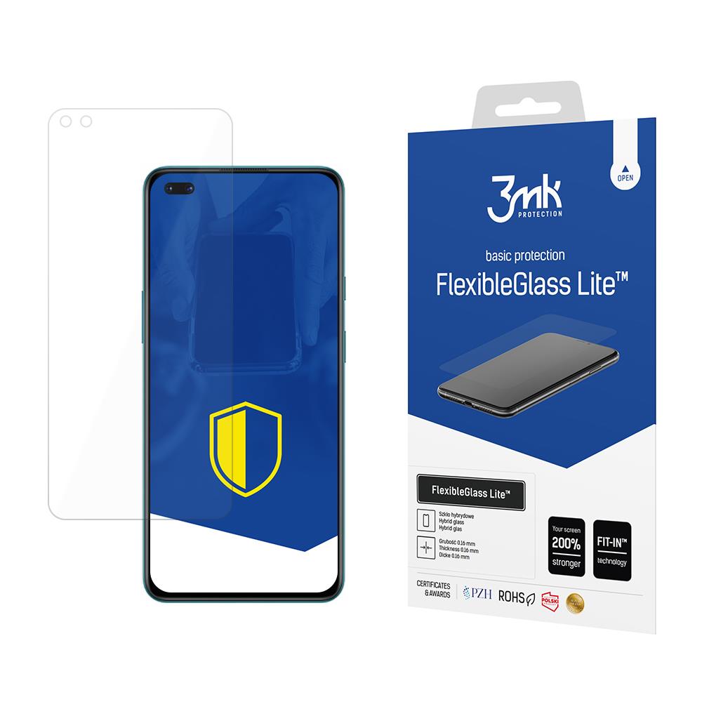 Vidro híbrido 3mk FlexibleGlass Lite™ para OnePlus Nord 5G