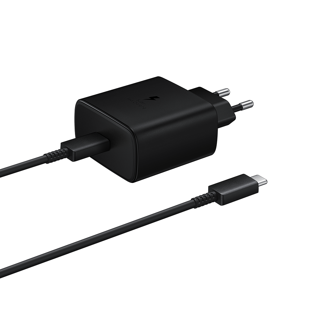 Samsung carregador de rede original SFC 25W USB-C preto (EP-TA800XBEGWW)
