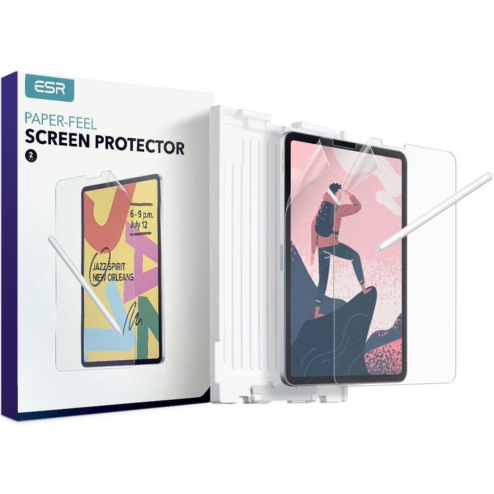 Folia protetora ESR Paper Feel para iPad Air 4 / 5 / iPad Pro 11'' - fosca, 2 unidades.