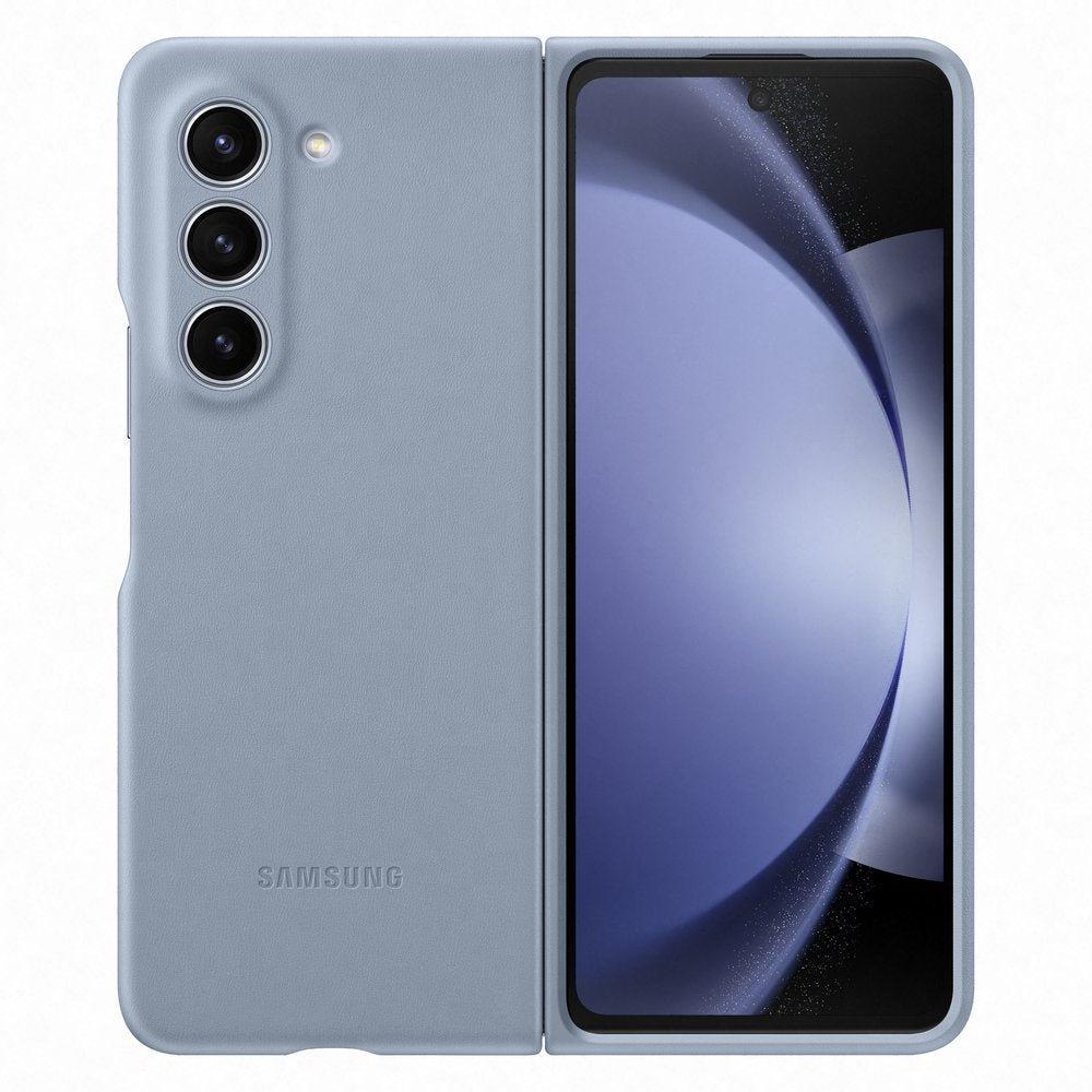 Capa de eco-couro para Samsung Galaxy Z Fold 5 - azul