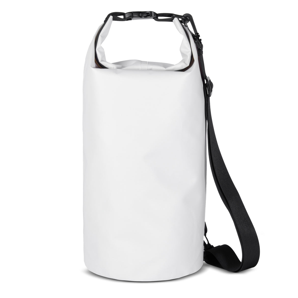 Mochila saco impermeável de PVC 10l - branco