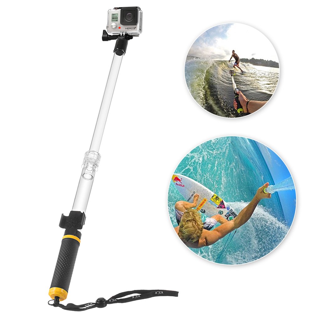 Conjunto 9 em 1 acessórios para câmeras esportivas GoPro SJCAM