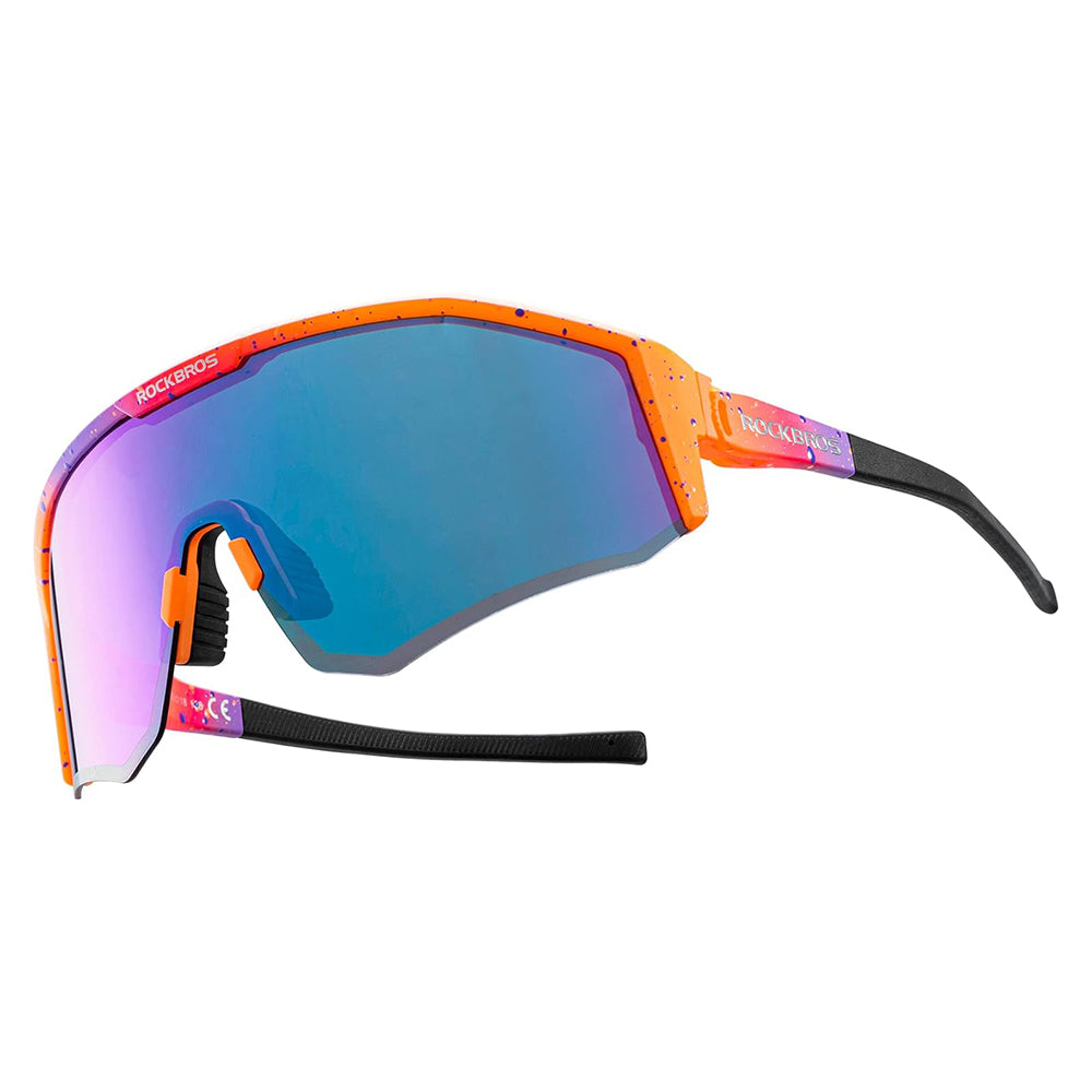 Óculos de ciclismo Rockbros SP297 polarizados - roxos