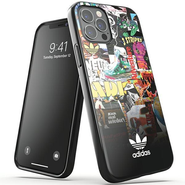 Capa Adidas OR SnapCase Graphic para iPhone 12 / iPhone 12 Pro - multicolorida