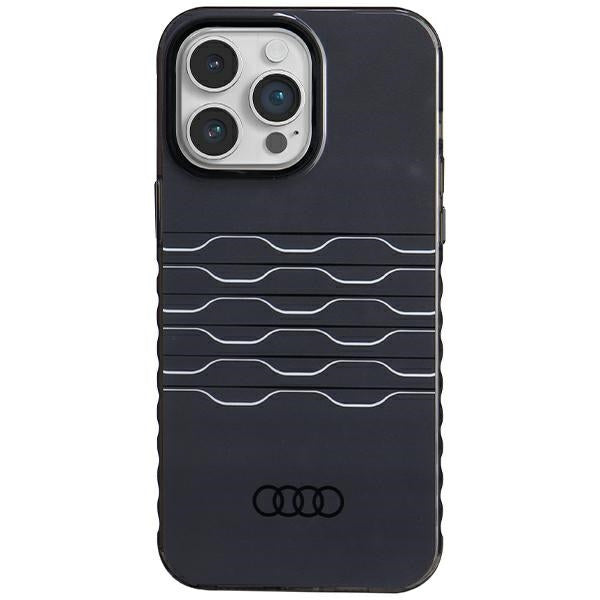 Capa Audi IML MagSafe para iPhone 14 Pro Max - preta