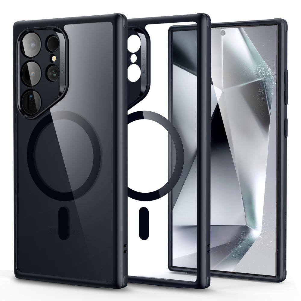 Capa ESR Classic Hybrid Halolock para Samsung Galaxy S24 Ultra - transparente-preta