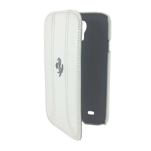 Capa Ferrari Transparente para Samsung Galaxy S4 - branca