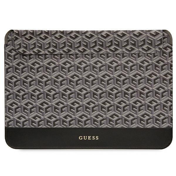Capa Guess GCube Stripes para laptop de 14" - preta
