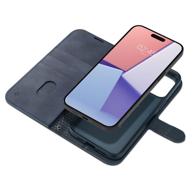 Etui Spigen Wallet S Pro para iPhone 15 Pro - cor granada