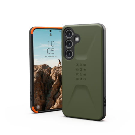 Etui UAG Civilian para Samsung Galaxy S24 - verde