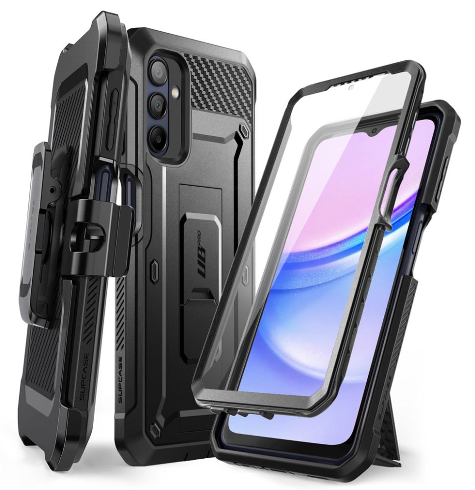 Capa Supcase Unicorn Beetle Pro para Samsung Galaxy A15 4G / 5G - preta