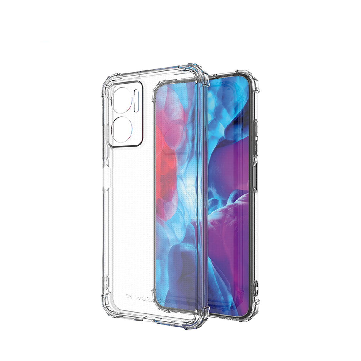 Capa Wozinsky Anti Shock para Xiaomi Redmi Note 11E / Redmi 10 5G / Redmi 10 Prime+ 5G / Poco M4 5G, capa protetora robusta e transparente.