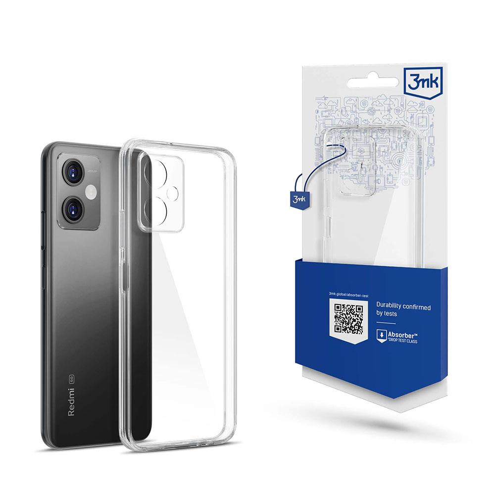 Capa Transparente 3mk Etui para Redmi Note 12 5G - transparente