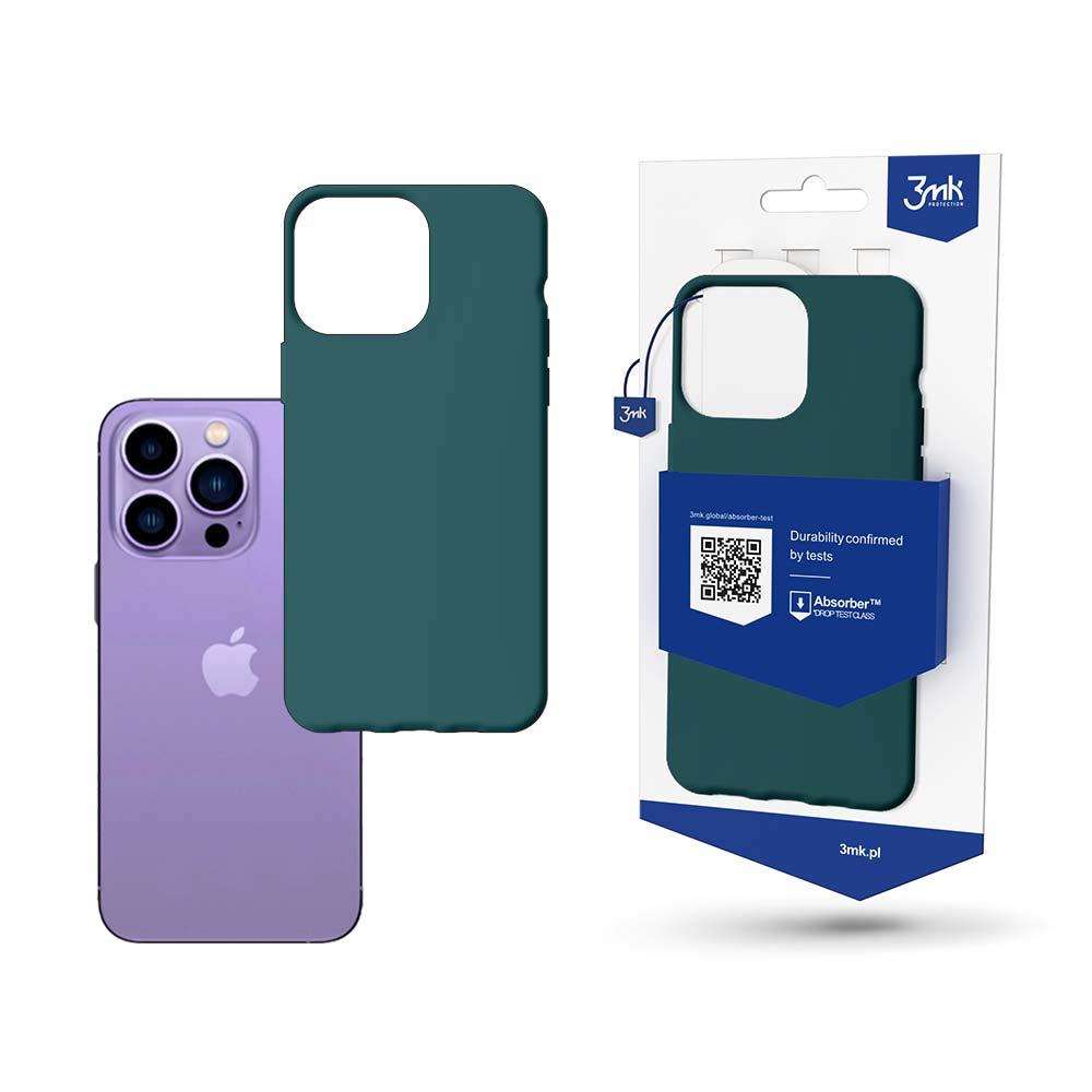 Capa 3mk Matt Case para iPhone 14 Pro - verde