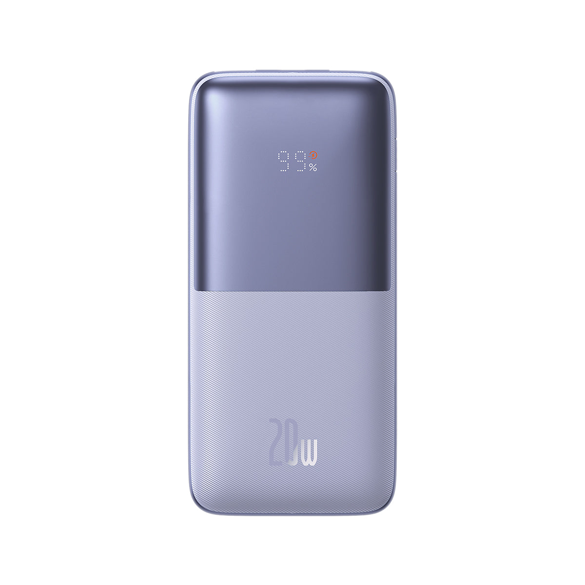 Baseus Bipow Pro powerbank 10000mAh 20W + cabo USB 3A 0.3m roxo (PPBD040105)