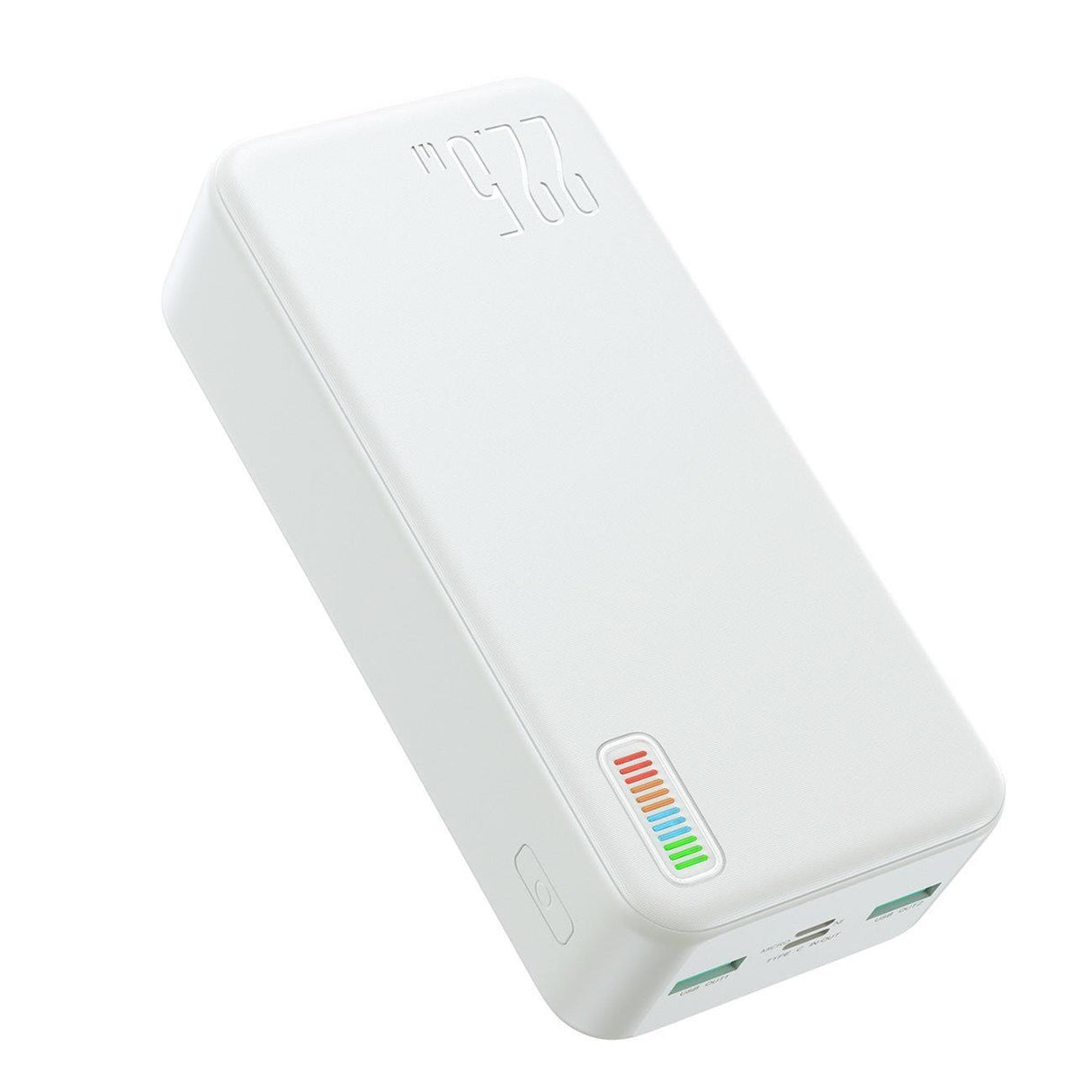 Joyroom powerbank 30000mAh Dazzling Series 22.5W branco (QP196)