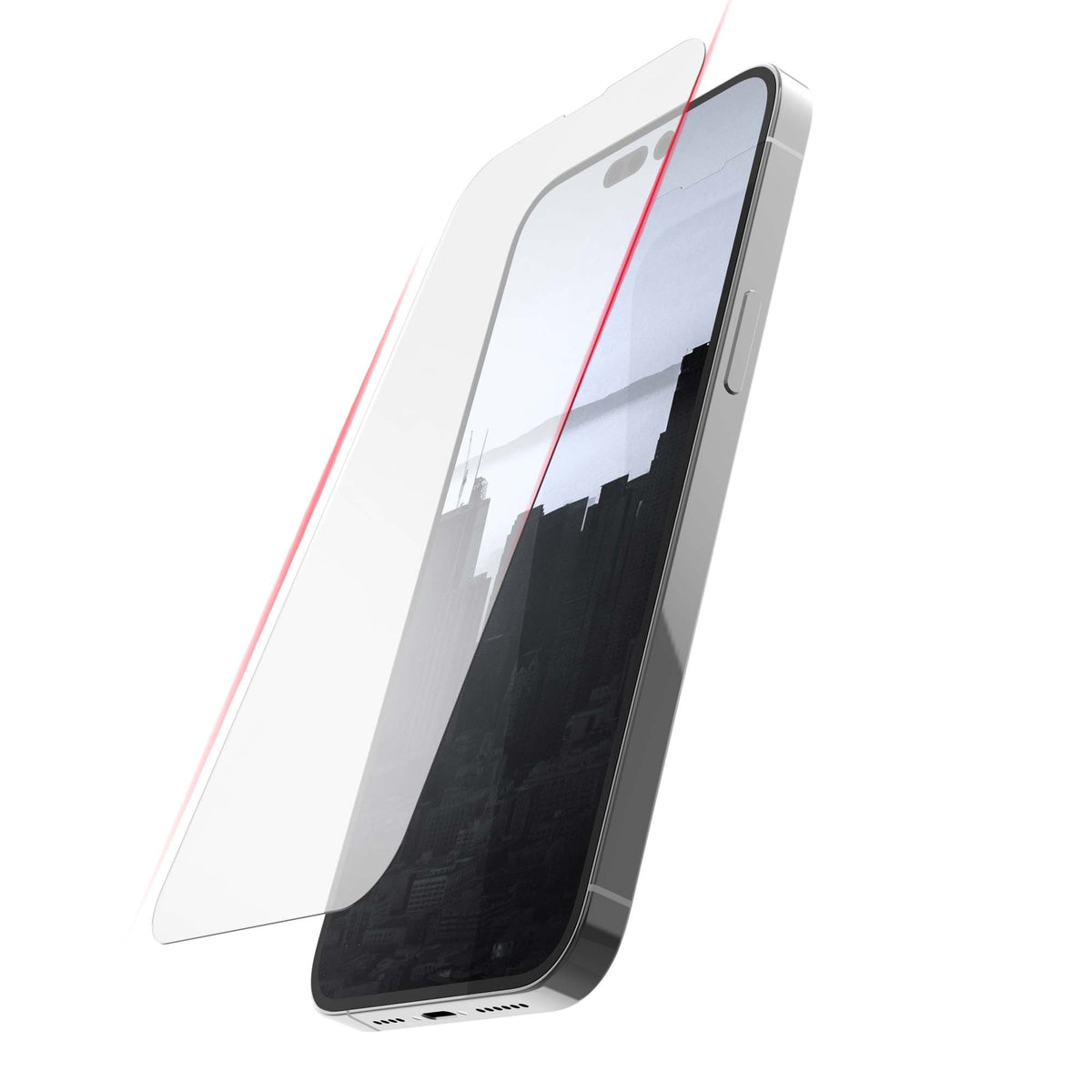 Raptic X-Doria Full Glass vidro temperado para iPhone 14 Pro Max para tela inteira