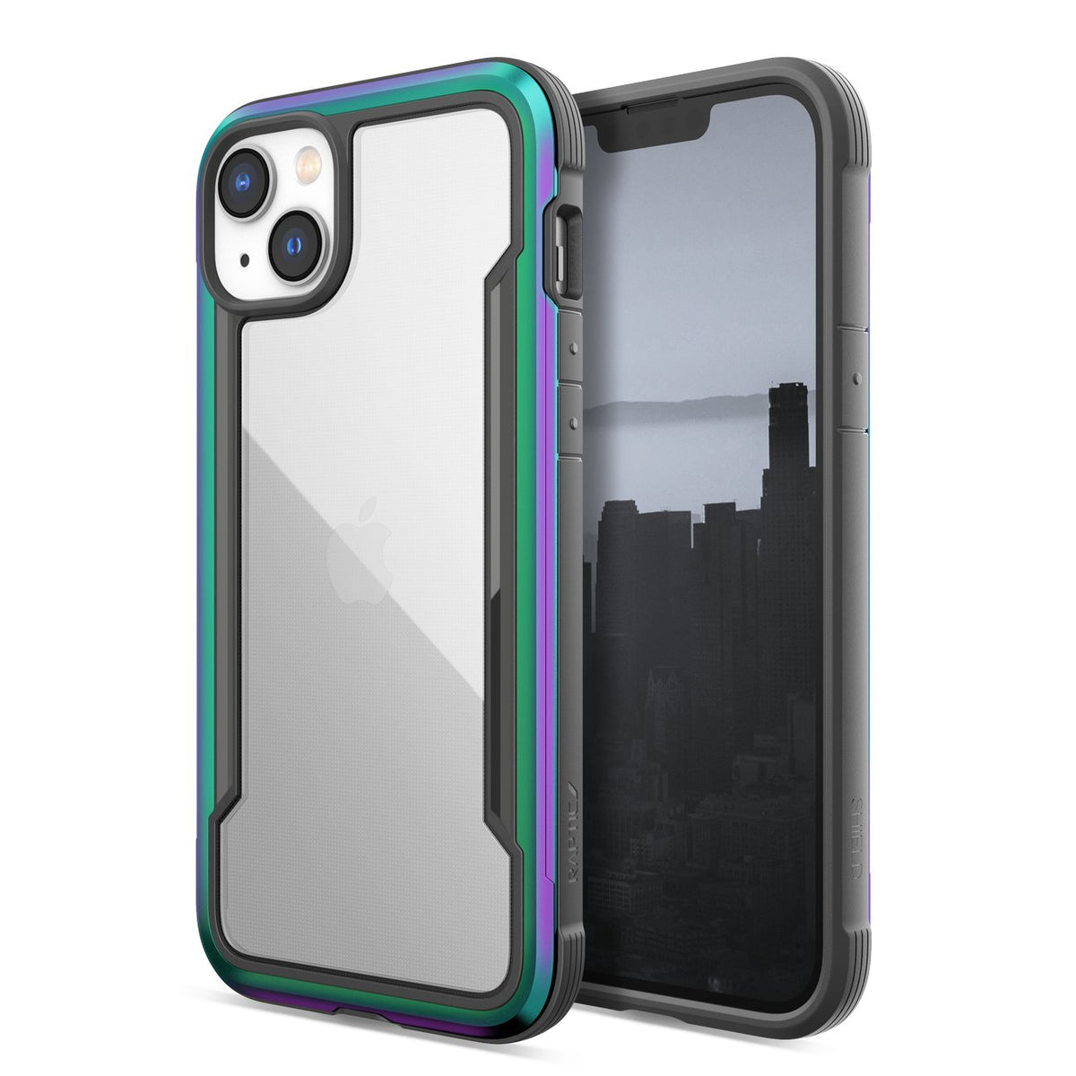 Capa Raptic X-Doria Shield para iPhone 14 Plus, capa protetora robusta opal