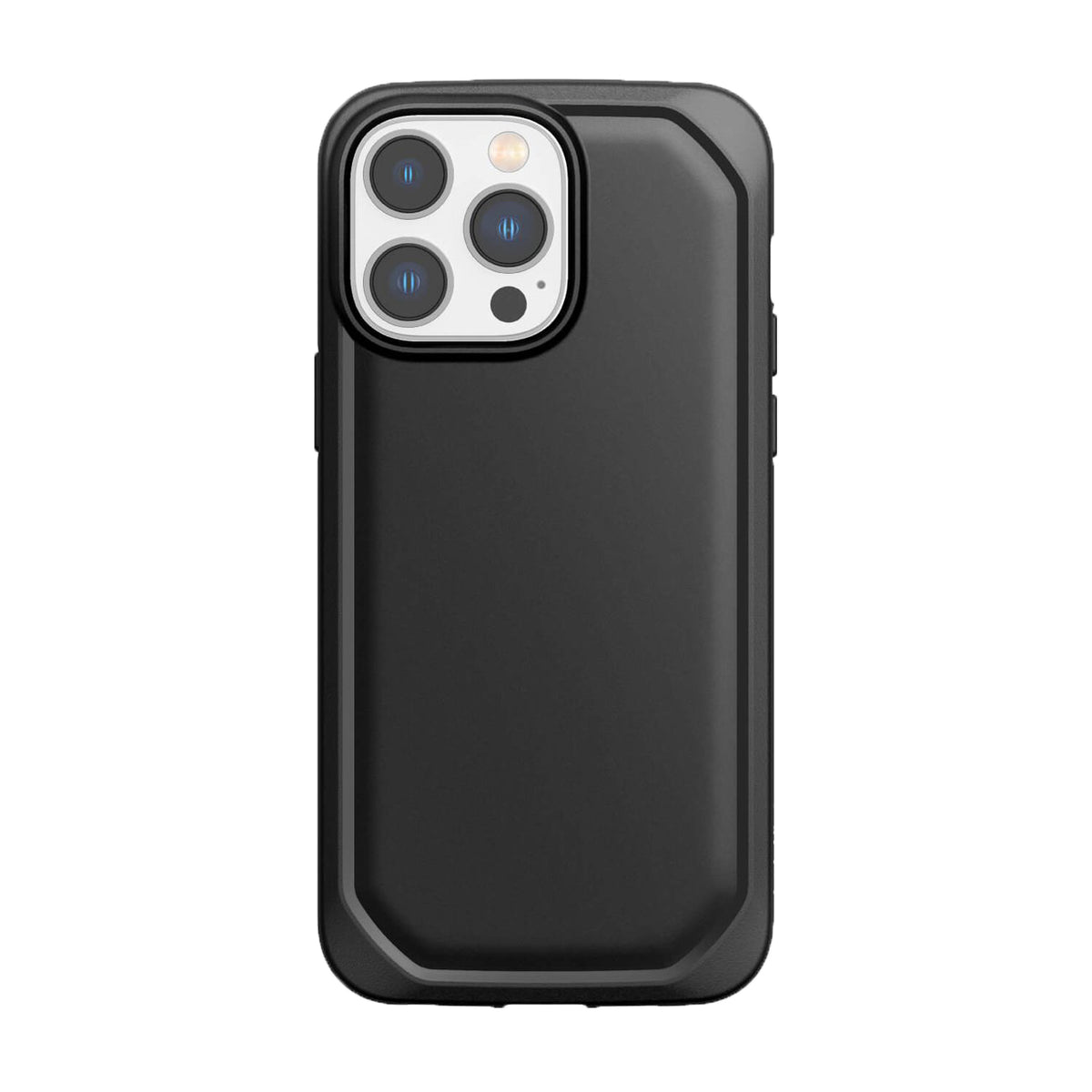 Capa Slim Raptic X-Doria para iPhone 14 Pro Max, capa traseira preta