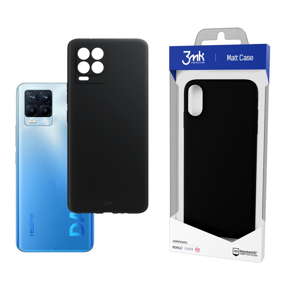 Capa 3mk Matt Case para Realme 8 Pro - preta