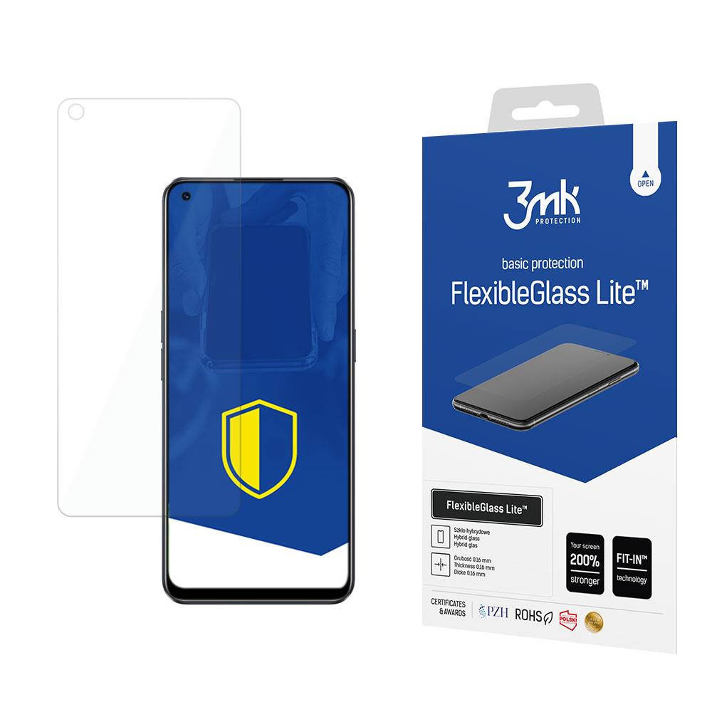 Vidro híbrido 3mk FlexibleGlass Lite™ para Realme 9 4G