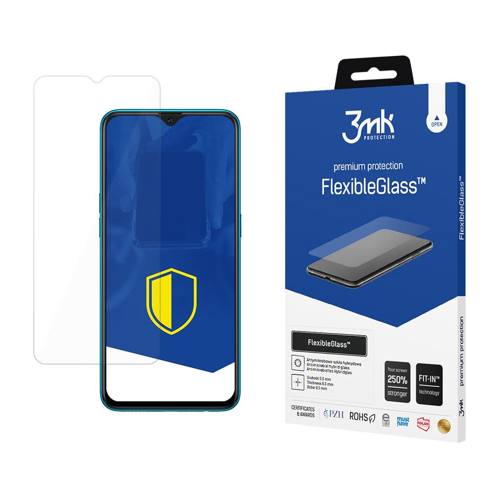 Vidro híbrido 3mk FlexibleGlass™ para Realme C11