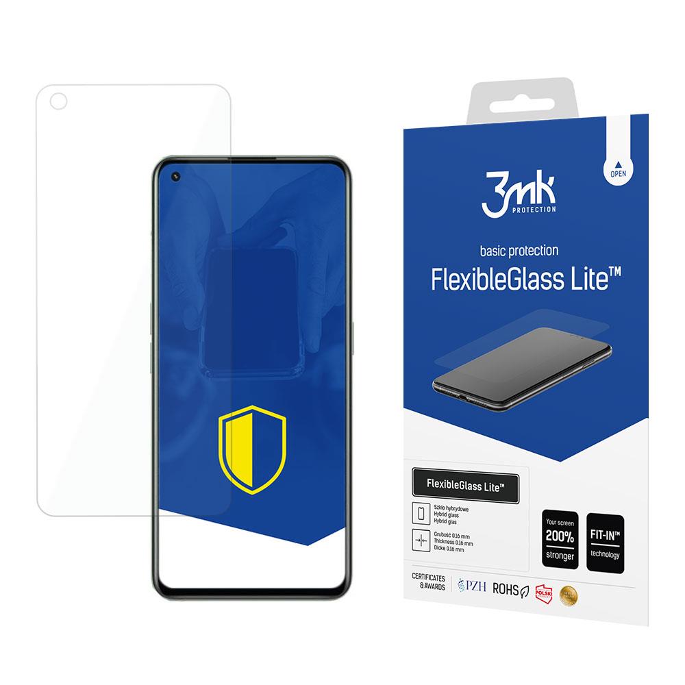 Vidro híbrido 3mk FlexibleGlass Lite™ para Realme GT 2 5G