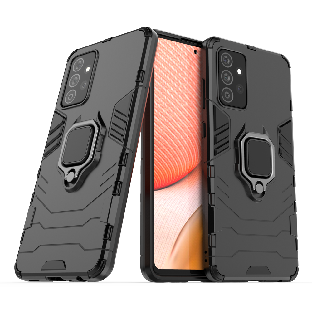 Wozinsky super resistente vidro temperado Full Glue para tela inteira com moldura Case Friendly para Samsung Galaxy A52s 5G / A52 5G / A52 4G preto