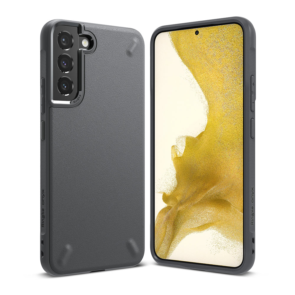 Capa resistente Ringke Onyx para Samsung Galaxy S22+ (S22 Plus) na cor cinza