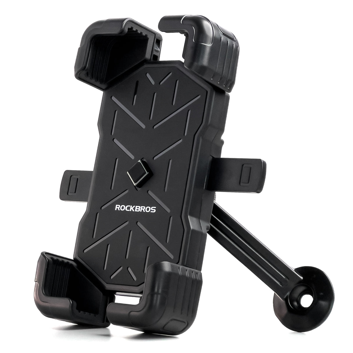 Suporte para telefone Rockbros 25210030007 para motocicleta - preto