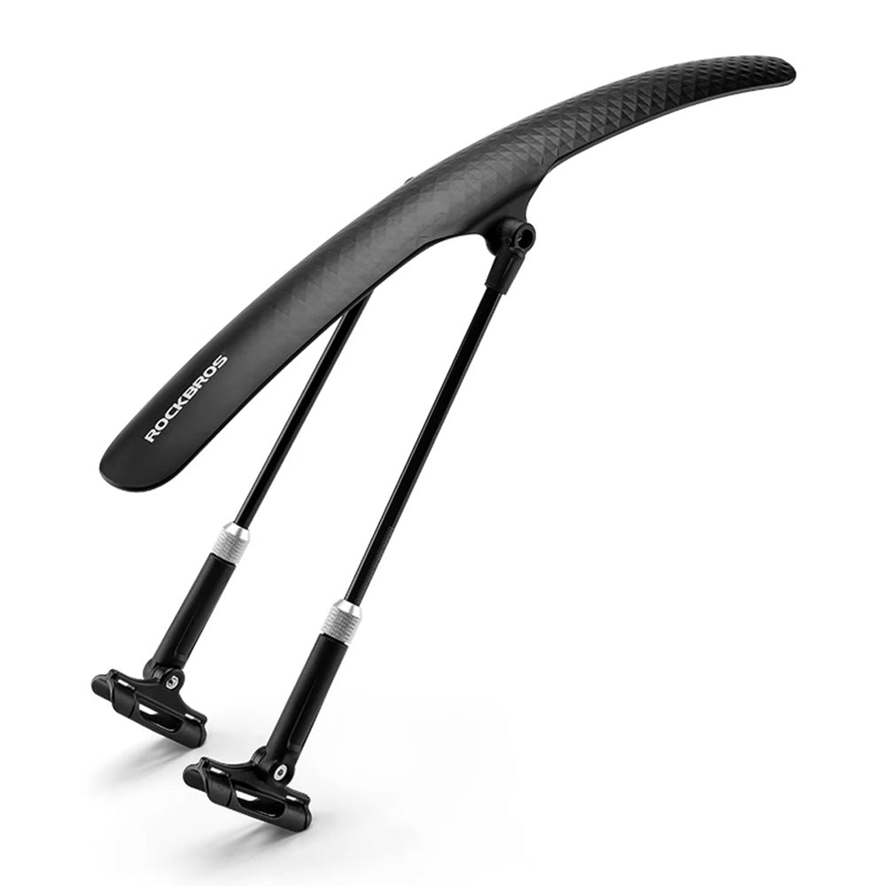 Para-lama de bicicleta Rockbros 28210007001 universal com ajuste - preto