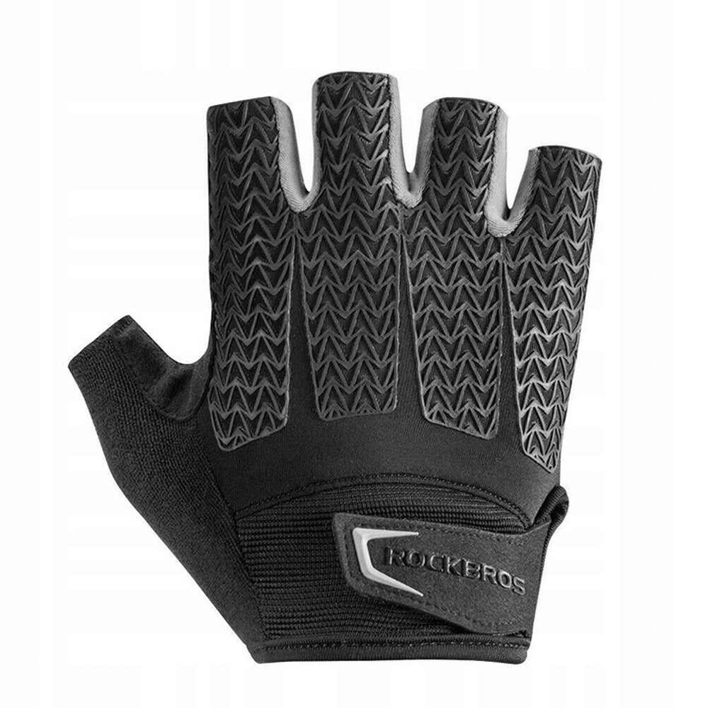 Luvas de ciclismo Rockbros S169BGR XXL com almofadas de gel - cinzentas