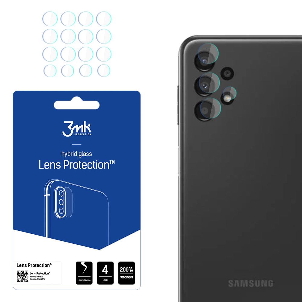 Vidro para câmera 3mk Lens Protection™ híbrido para Samsung Galaxy A13 4G